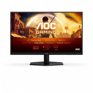 AOC Monitor 27G42E 27 cali 180Hz Fast IPS gaming ultrapłynny