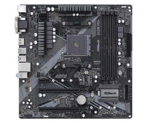 Płyta główna ASRock B450M Pro4 R2.0 AMD Ryzen DDR4 gamingowa z RGB