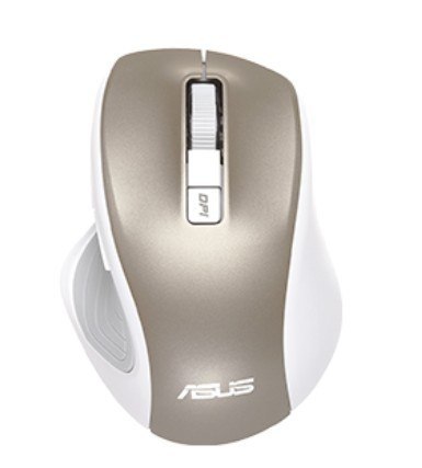 Mysz bezprzewodowa Asus MW202 4000 DPI złota ergonomiczna cicha