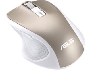 Mysz bezprzewodowa Asus MW202 4000 DPI złota ergonomiczna cicha