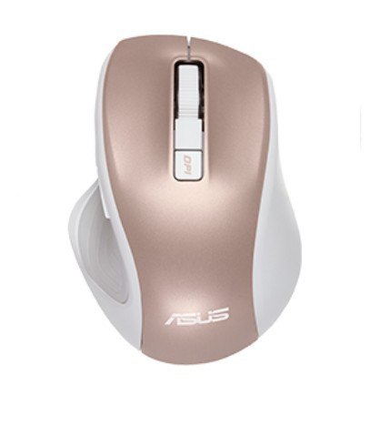 Asus MW202 Bezgłośna myszka bezprzewodowa Rose Gold ergonomiczna cicha