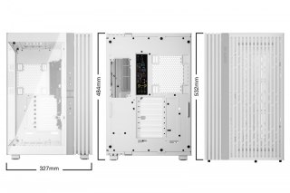 Obudowa Be quiet! Light Base 900 DX White ARGB przeszklona midi tower