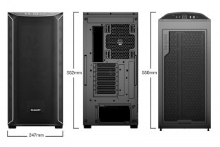 Obudowa Be quiet! Shadow Base 800 DX czarna full tower ARGB cichy przepływ