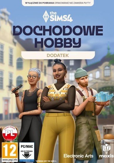The Sims 4 Dochodowe hobby PC dodatek symulator biznesu kreatywności