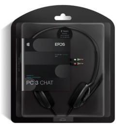 Słuchawka EPOS PC 3 Chat stereo 2 x Jack 3,5mm z mikrofonem