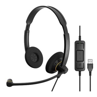 Słuchawka EPOS SC 60 USB ML nauszne z mikrofonem i kontrolą połączeń