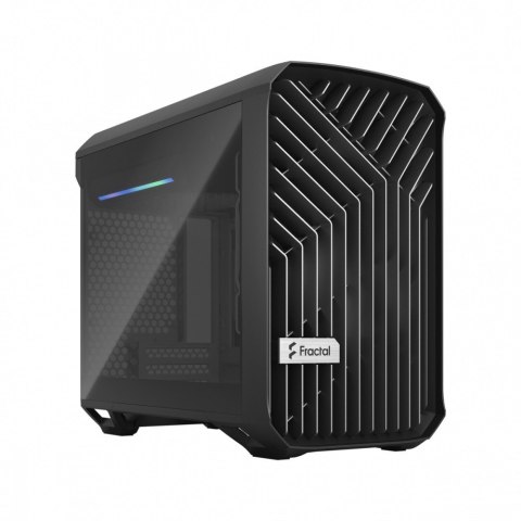 Obudowa Fractal Design Torrent Nano Black TG Dark tint Mini Tower z wentylatorem 18 cm