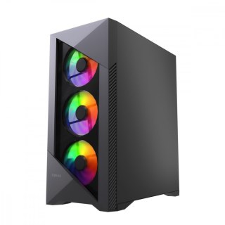 Gembird Fornax 900 ARGB Midi Tower gamingowa obudowa ATX z wentylatorami