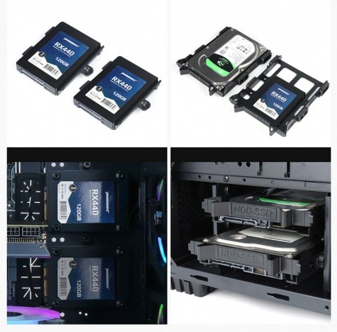 Obudowa Gembird Fornax K500 Midi Tower ATX czarna z USB 3.1