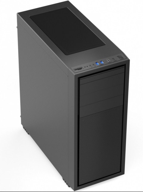 Obudowa Gembird Fornax K500 Midi Tower ATX czarna z USB 3.1