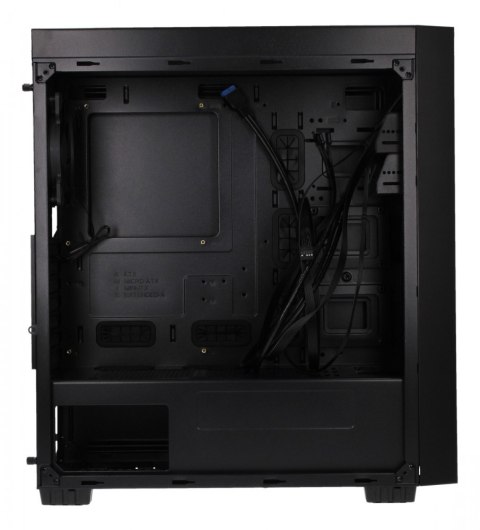 Obudowa Gembird Fornax K500 Midi Tower ATX czarna z USB 3.1