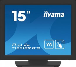 Monitor dotykowy IIYAMA ProLite T1531SR-B1S 15 cali VA HDMI DP IP54