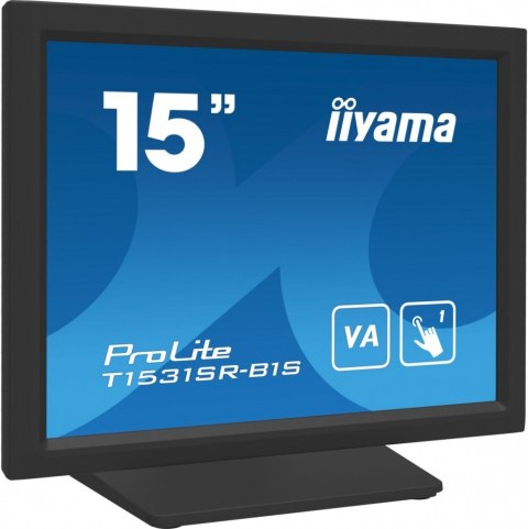 Monitor dotykowy IIYAMA ProLite T1531SR-B1S 15 cali VA HDMI DP IP54