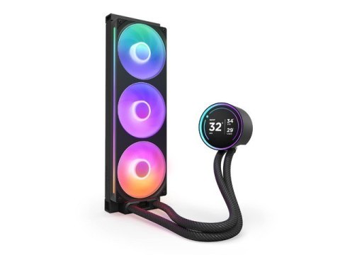 Chłodzenie wodne NZXT Kraken Elite 360RGB V2 z LCD efektywne ciche chłodzenie