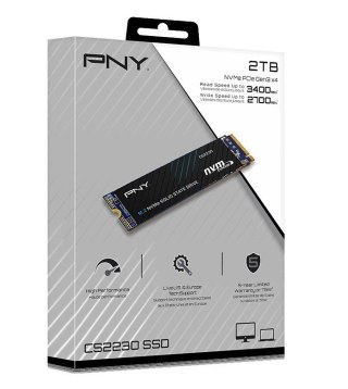 Dysk SSD PNY CS2230 2TB M.2 2280 NVMe szybki wewnętrzny