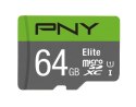 Karta pamięci PNY MicroSDXC Elite 64GB Class 10 UHS-I do smartfonów