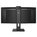 Monitor Philips 346P1CRH 34 cale Curved WQHD HDMI USB-C z kamerą