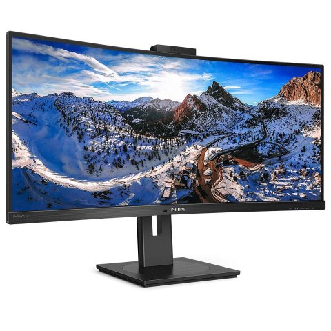 Monitor Philips 346P1CRH 34 cale Curved WQHD HDMI USB-C z kamerą
