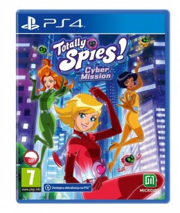 Gra PlayStation 4 Odlotowe Agentki Totally Spies Cybermisja przygodowa akcja