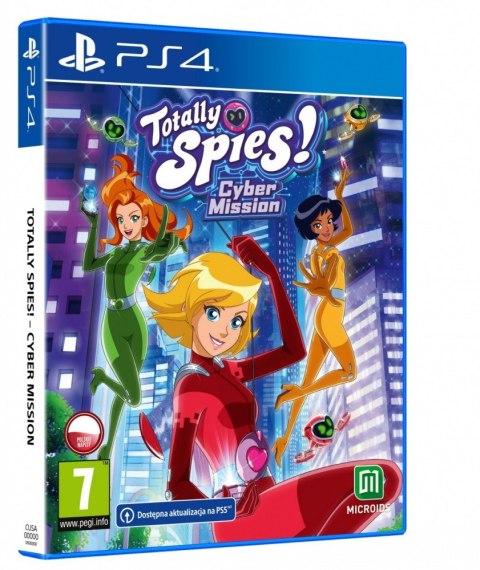 Gra PlayStation 4 Odlotowe Agentki Totally Spies Cybermisja przygodowa akcja
