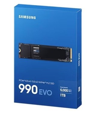 Dysk SSD Samsung 990 EVO 1TB NVMe szybki wydajny M.2 2280