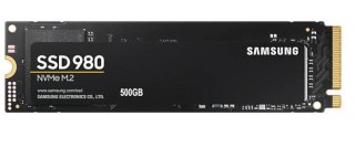 Dysk SSD Samsung 980 500GB NVMe PCIe 3.0 szybki wewnętrzny