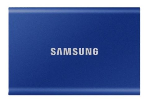 Dysk SSD Samsung Portable T7 1TB USB 3.2 szybki lekki niebieski