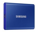 Dysk SSD Samsung Portable T7 1TB USB 3.2 szybki lekki niebieski