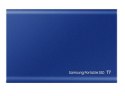 Dysk SSD Samsung Portable T7 1TB USB 3.2 szybki lekki niebieski