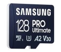 Karta pamięci microSD Samsung Pro Ultimate 128GB szybka z czytnikiem