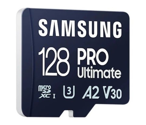 Karta pamięci microSD Samsung Pro Ultimate 128GB szybka z czytnikiem