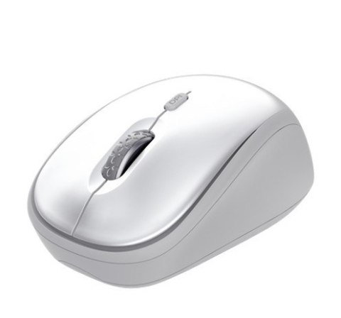 Trust Zestaw klawiatura mysz Ody II bezprzewodowa biała cicha komfortowa