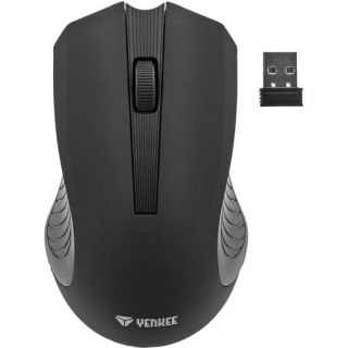 YENKEE Mysz bezprzewodowa Monaco 3 przyciski optyczna 1000 DPI ergonomiczna