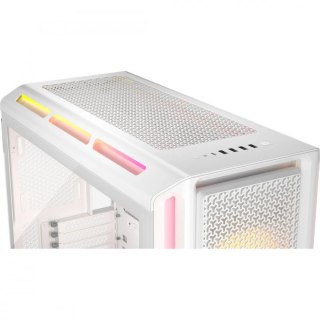Corsair Obudowa iCUE 5000T LX RGB Mid Tower Biała z podświetleniem RGB