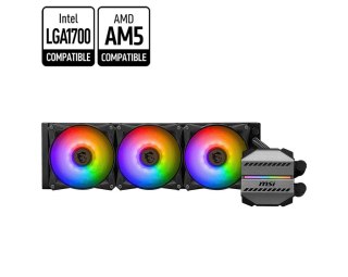MSI Chłodzenie procesora CoreLiquid M360 360mm cieczy ARGB 3 wentylatory