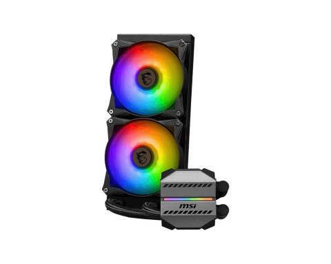 Chłodzenie procesora MSI MAG CORELIQUID M240 240mm z ARGB wentylatorami