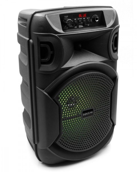 Głośnik SQUEAK PulseTower 1000W Bluetooth 5.3 z funkcją Karaoke