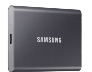 Dysk Samsung Portable T7 2TB SSD szary szybki przenośny