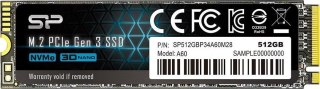 Dysk SSD Silicon Power P34A60 512GB M.2 PCIe 2200 MB/s NVMe