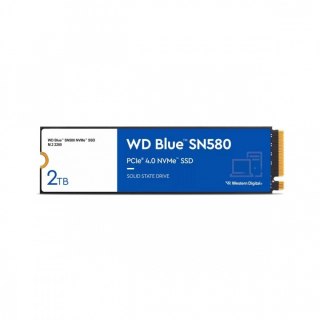 Dysk SSD WD Blue 2TB SN580 NVMe M.2 PCIe Gen4 szybki wydajny