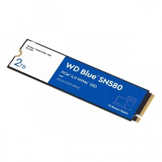 Dysk SSD WD Blue 2TB SN580 NVMe M.2 PCIe Gen4 szybki wydajny