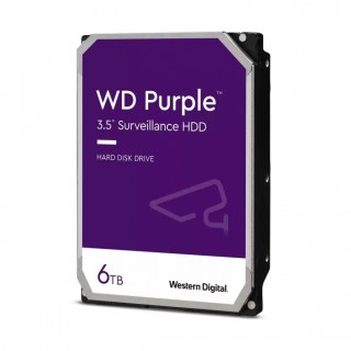 Dysk twardy WD Purple 6TB 256MB 5400RPM do monitoringu NVR HDD