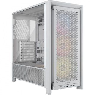 Obudowa Corsair FRAME 4000D RS ARGB Biała Midi Tower przestronna z wentylatorami