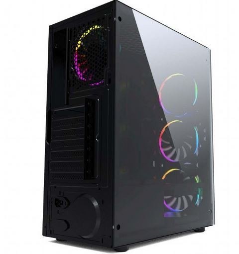 Obudowa Gembird Midi Tower Fornax 1500 RGB profesjonalna z wentylatorami