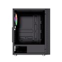 Obudowa Gembird Fornax 2500 RGB Midi Tower z hartowanym szkłem