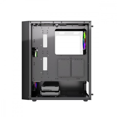 Obudowa Gembird Fornax 4300 ATX czarna gamingowa z podświetleniem ARGB