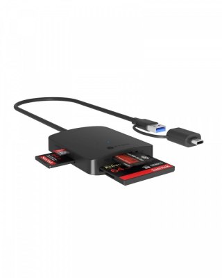 Czytnik Kart IcyBox IB-CR302-CU3 USB 3.0 Type-C do SD microSD CF