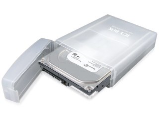 IcyBox IB-AC602a obudowa ochronna 3,5'' przezroczysta na dysk