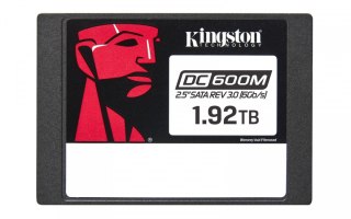 Dysk SSD Kingston DC600M 1920GB SATA 3 560MBs wbudowane zabezpieczenie