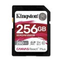 Karta pamięci Kingston Canvas React Plus 256GB UHS-II 4K szybka V60